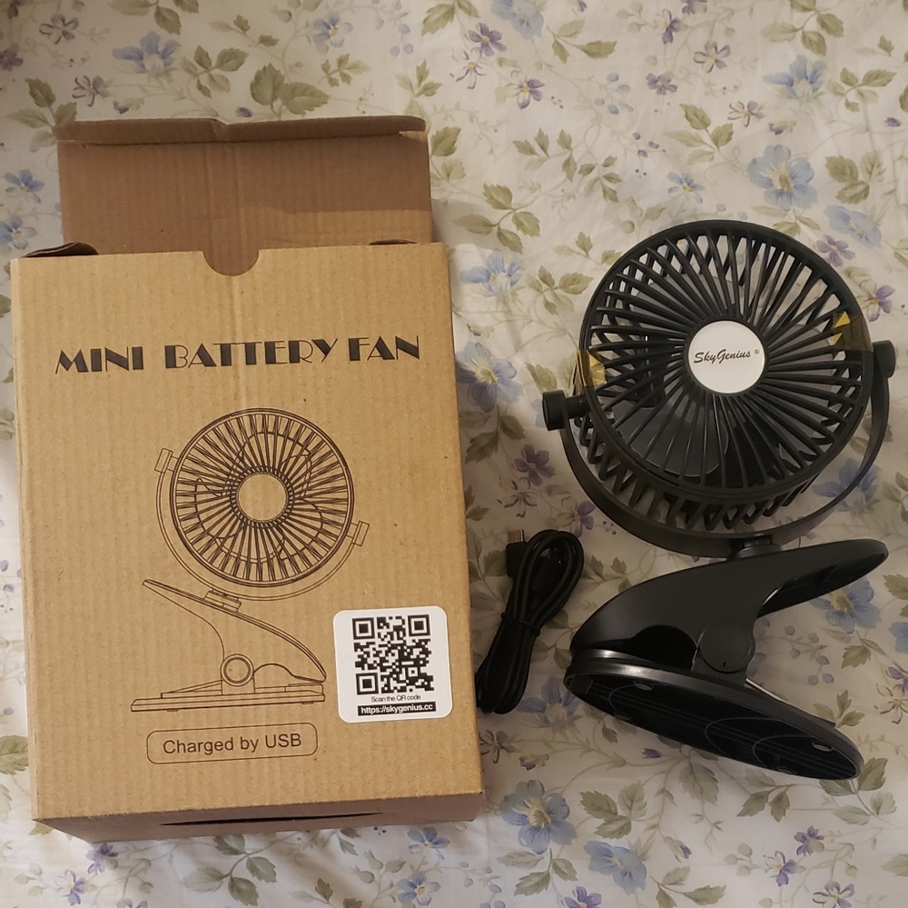 Mini clip fan